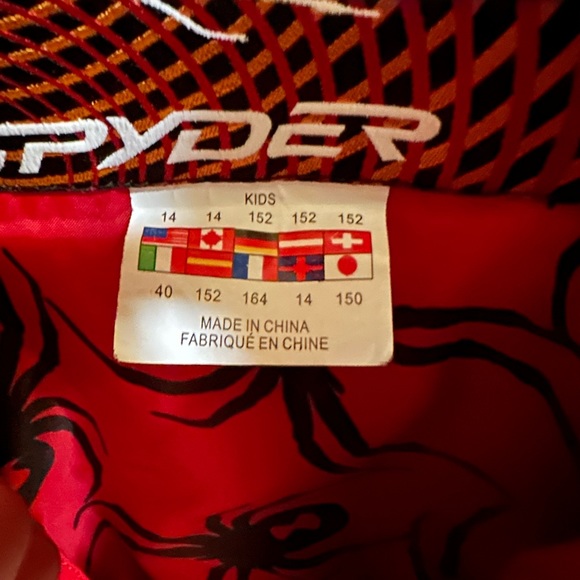 Spyder Kids Ski Jacket - Picture 2 of 3